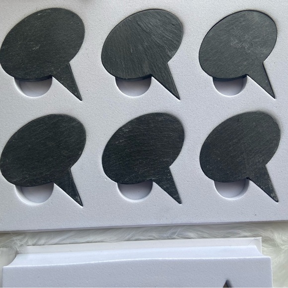 Gourmet Cheese Knives & Cheese Markers Set for Charcuterie Board NWT - Picture 5 of 9